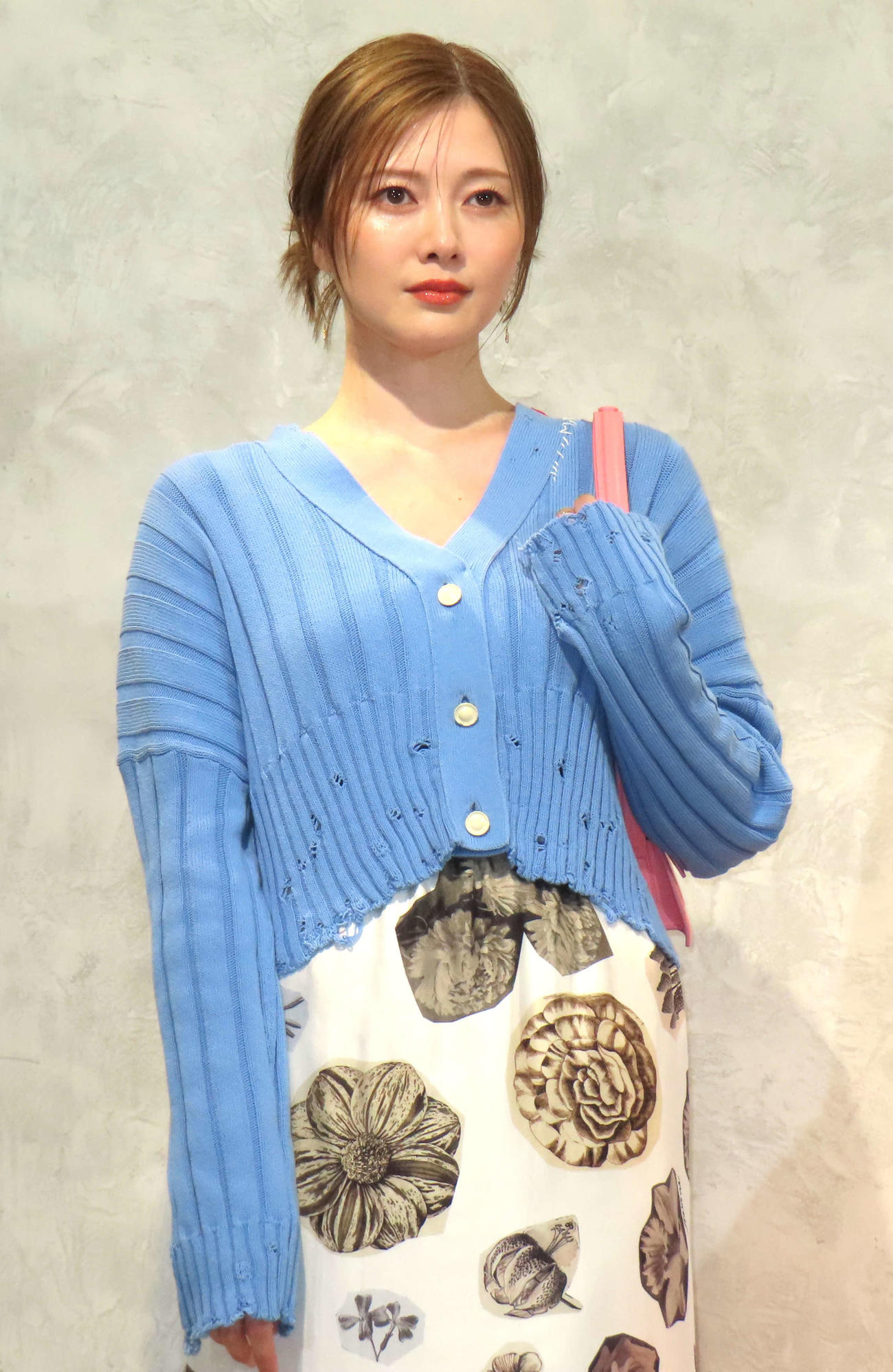 「MARNI FLOWER GARDEN」ポップアップレセプションに登場した白石麻衣
