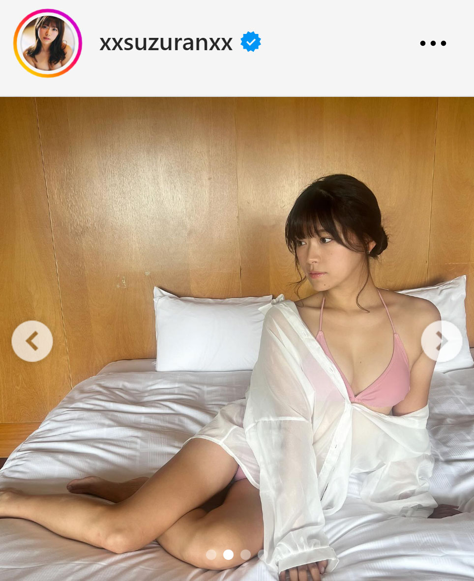 山内鈴蘭のインスタグラムから