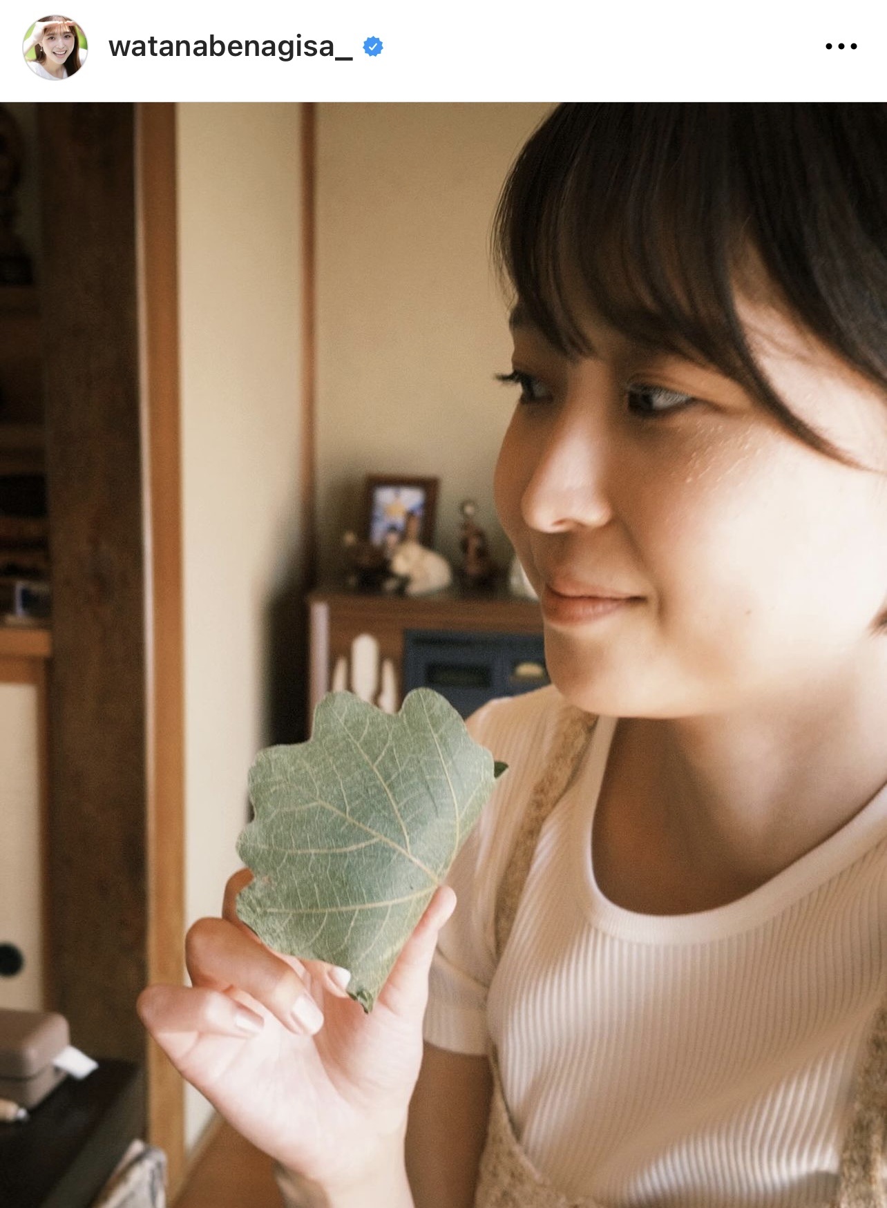 （渡邊渚アナウンサーのインスタグラムから）
