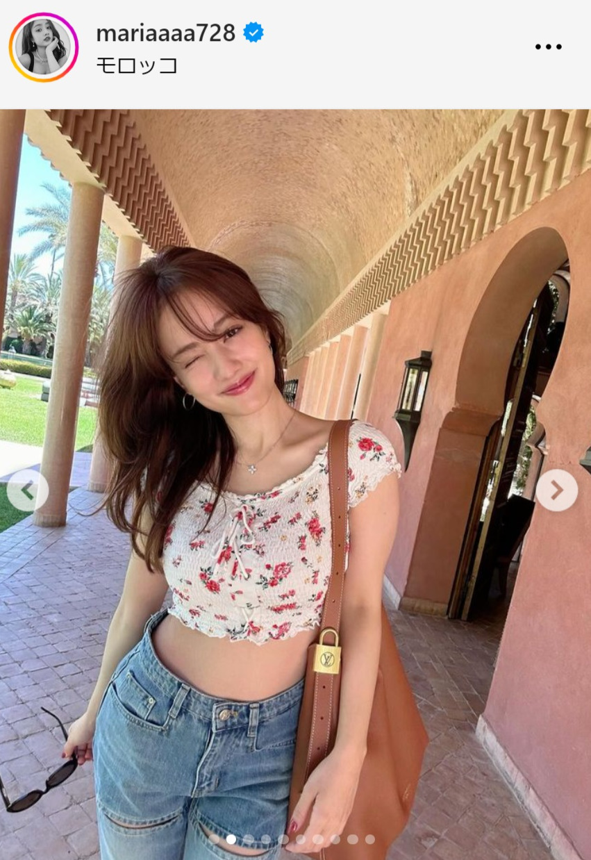 谷まりあのインスタグラムから