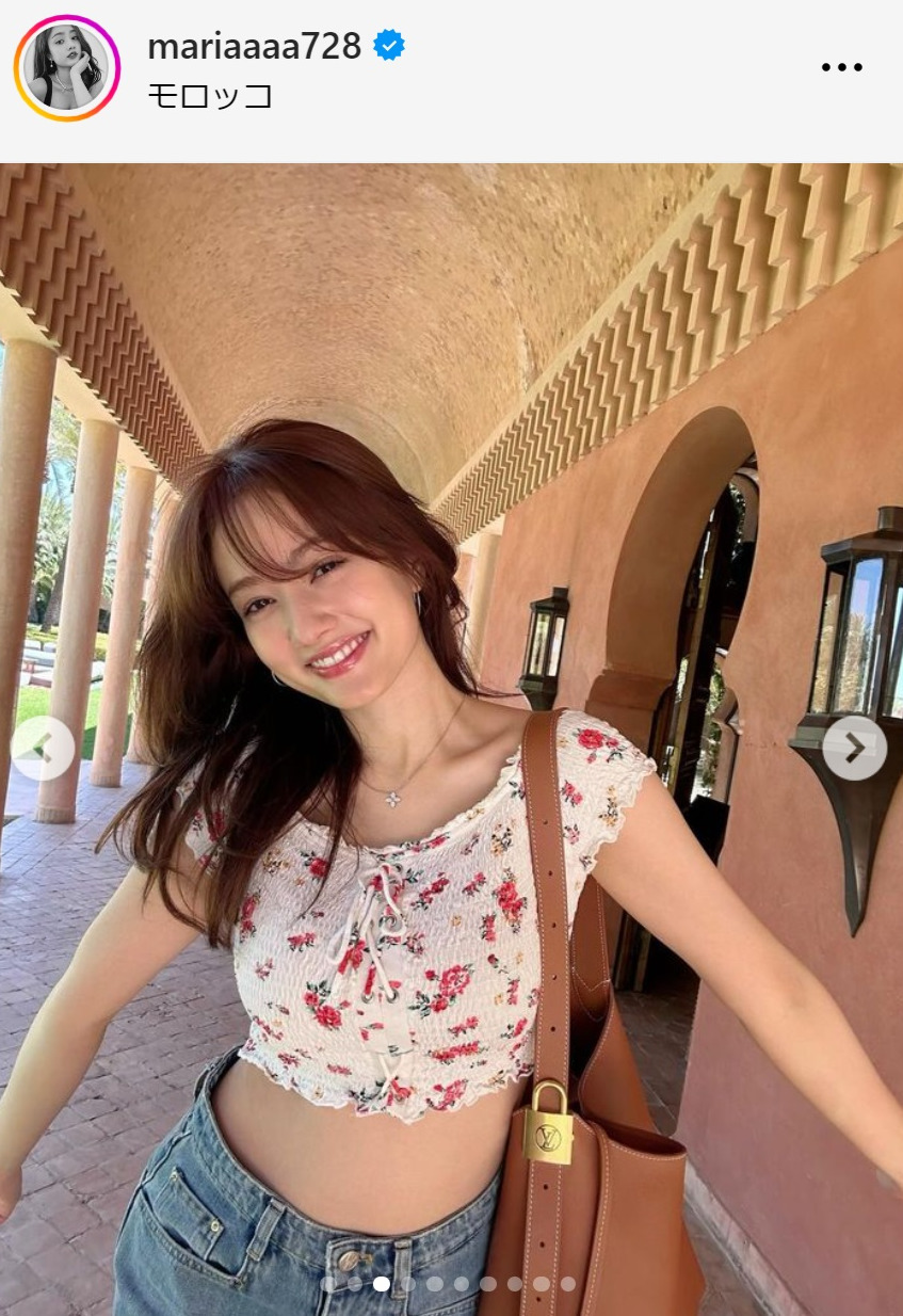 谷まりあのインスタグラムから