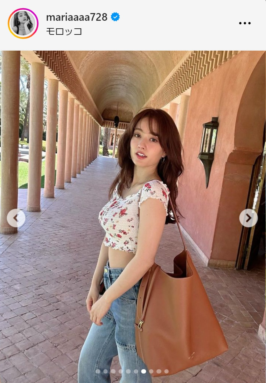 谷まりあのインスタグラムから