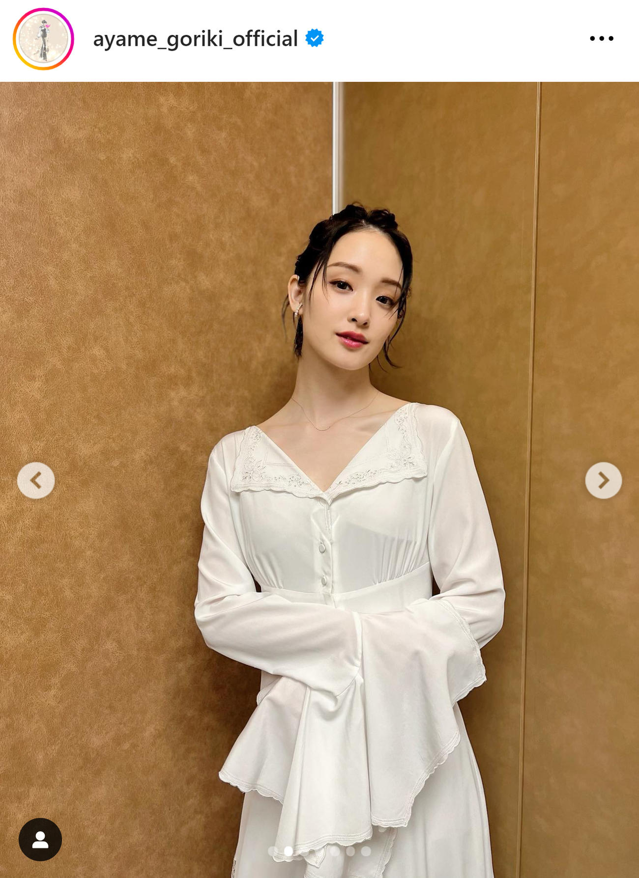 剛力彩芽のインスタグラムから