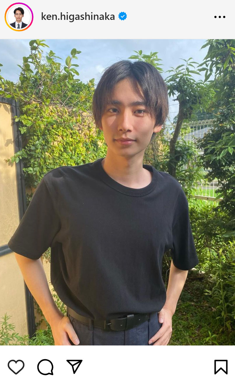 東中健アナのインスタグラムから