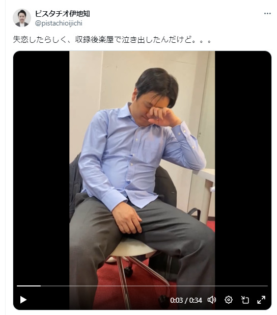 ピスタチオ伊地知のXから