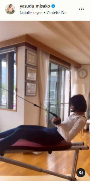 安田美沙子のインスタグラムから