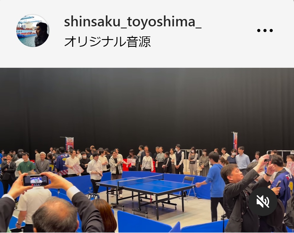 豊島晋作キャスターのインスタグラムから