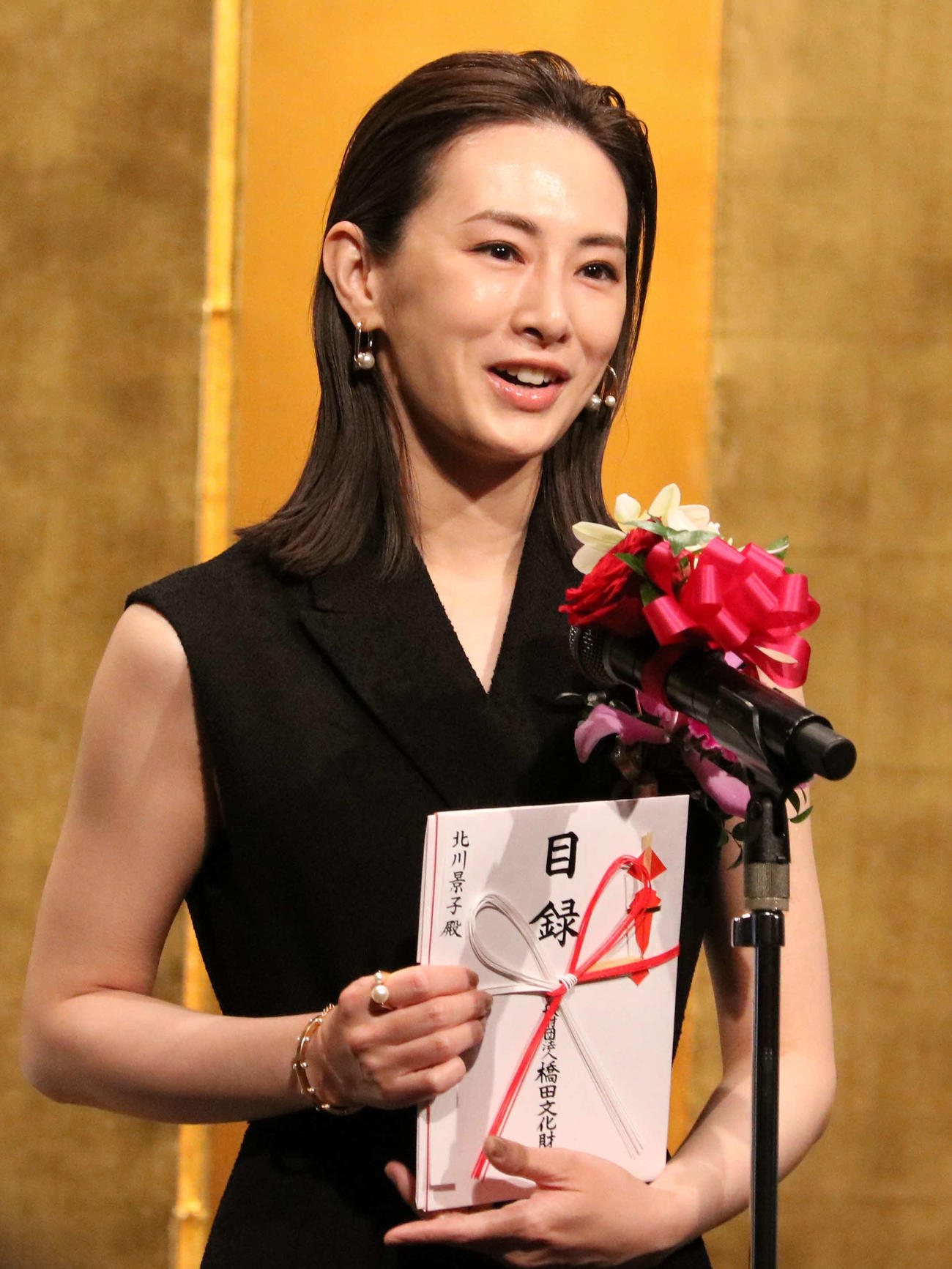5月10日、橋田賞を受賞した北川景子