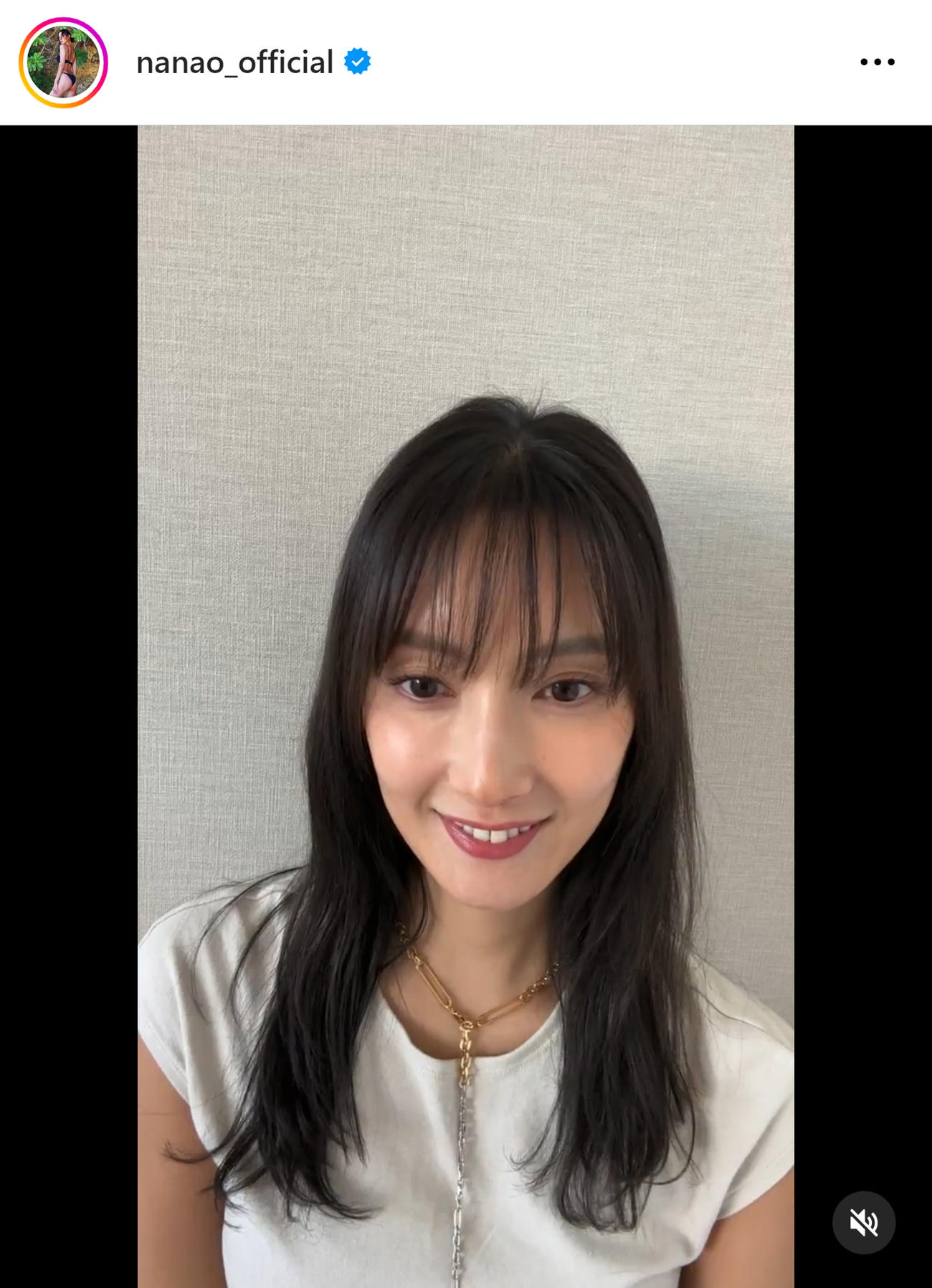 菜々緒のインスタグラムから