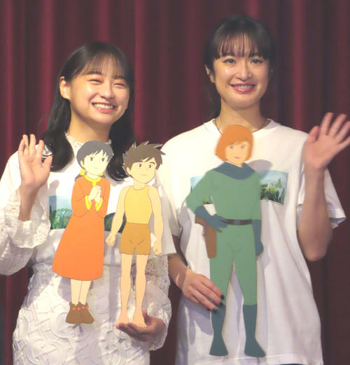 影山優佳と門脇麦の稽古場での発散は…舞台「未来少年コナン」で初共演
