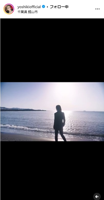 YOSHIKIの公式インスタグラムから