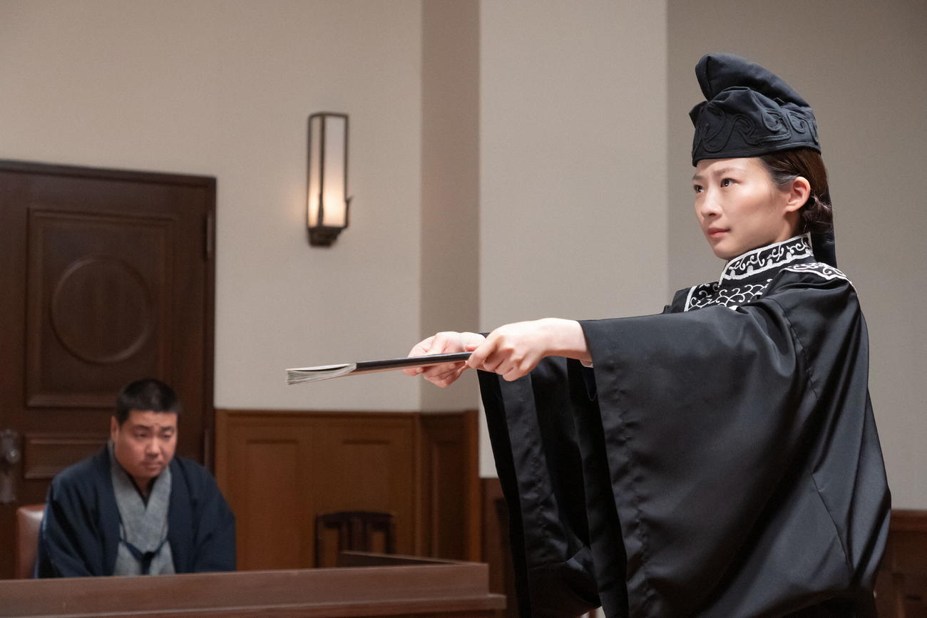 NHK連続テレビ小説「虎に翼」の1場面（C）NHK
