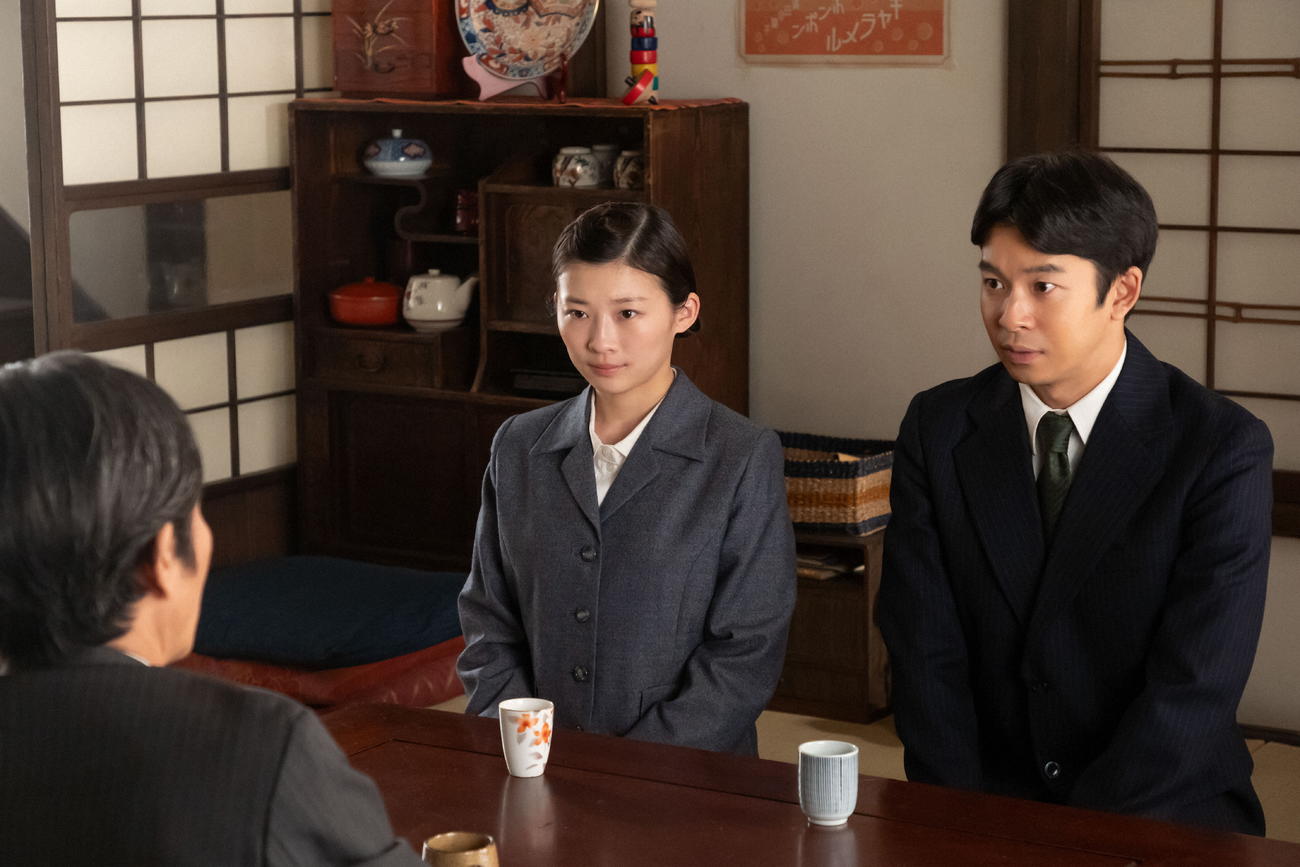 NHK連続テレビ小説「虎に翼」の1場面（C）NHK