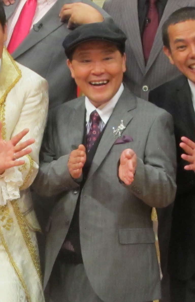 上島竜兵さん（2013年撮影）