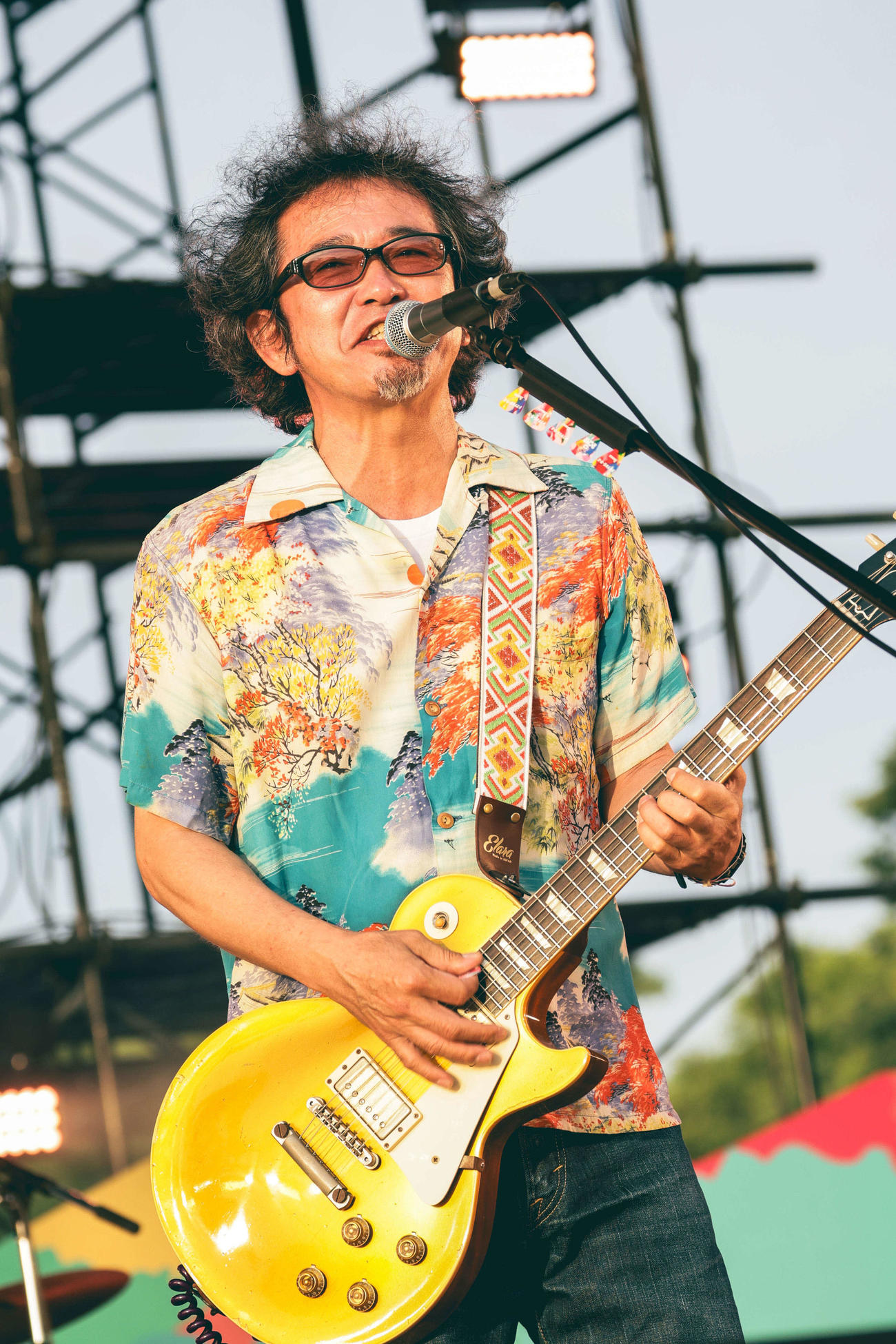 ごぶごぶフェス1日目に出演した奥田民生（C）GOBU GOBU Festival【撮影：渡邉一生】