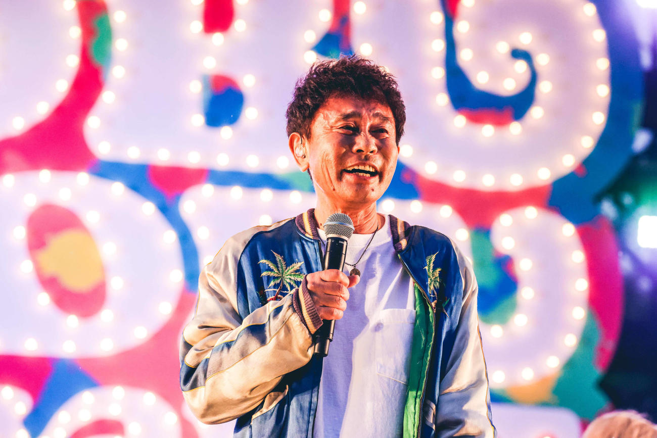 ごぶごぶフェス2日目に出演したダウンタウン浜田雅功（C）GOBU GOBU Festival【撮影：渡邉一生】