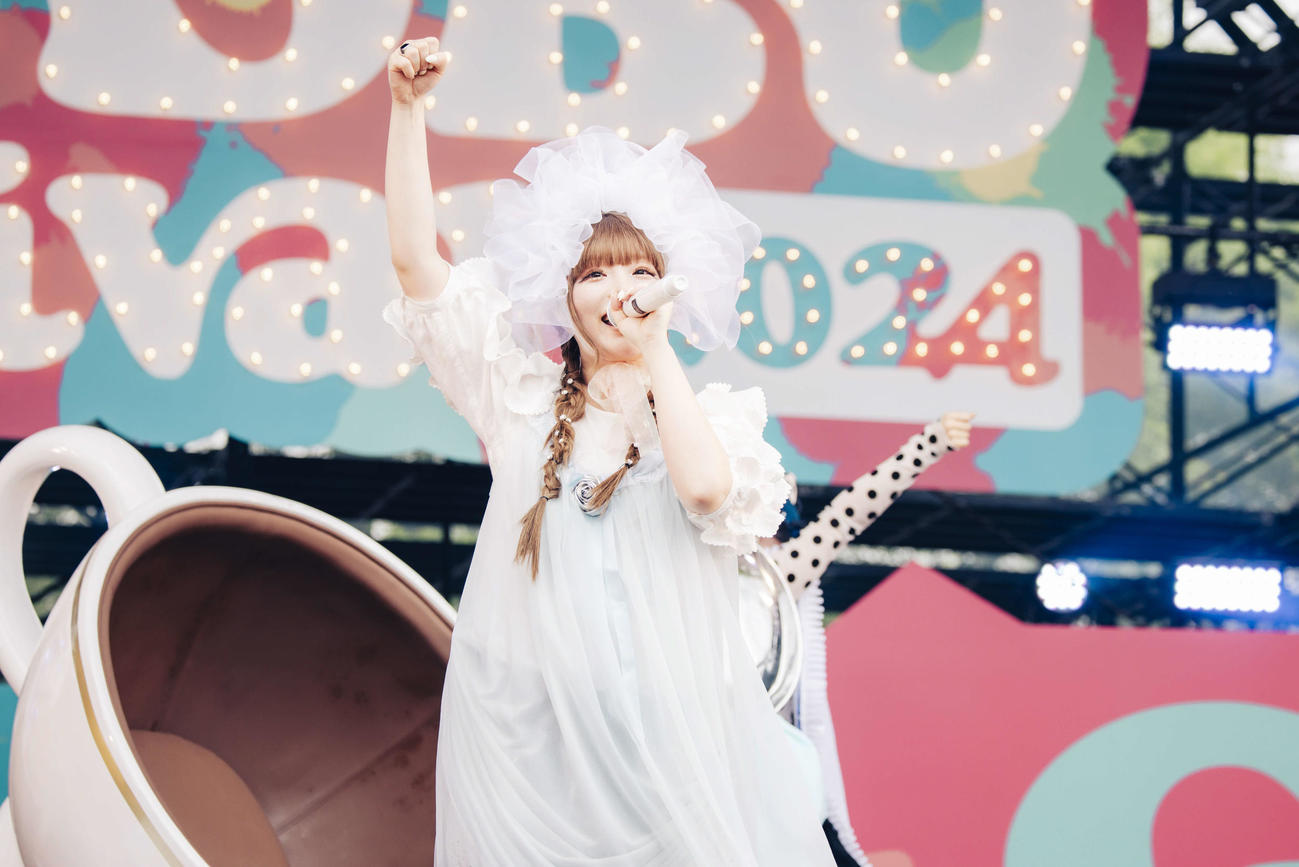 ごぶごぶフェス2日目に出演したきゃりーぱみゅぱみゅ（C）GOBU GOBU Festival【撮影：ヨシモリユウナ】