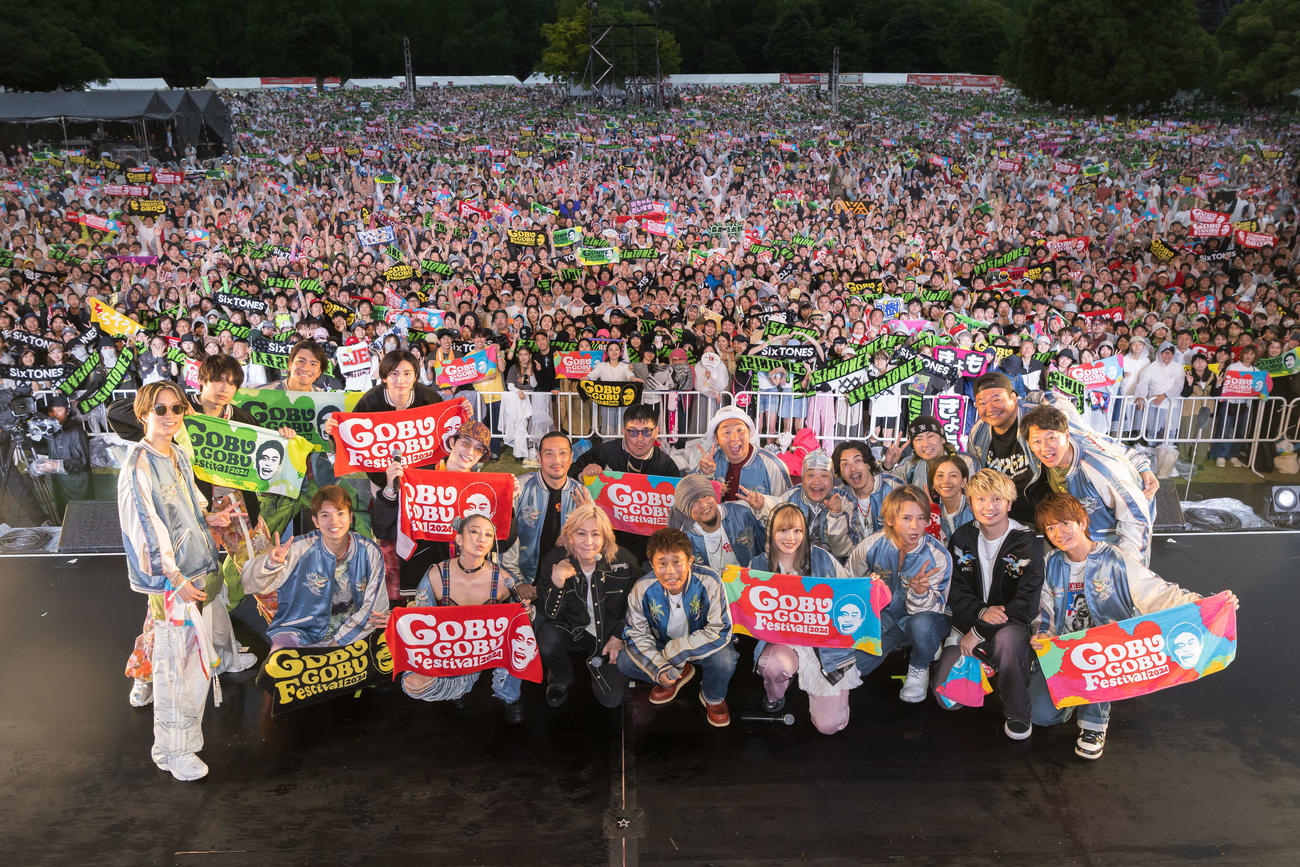 ごぶごぶフェス2日目の出演者（C）GOBU GOBU Festival（Purosangue／Konakamura氏撮影）
