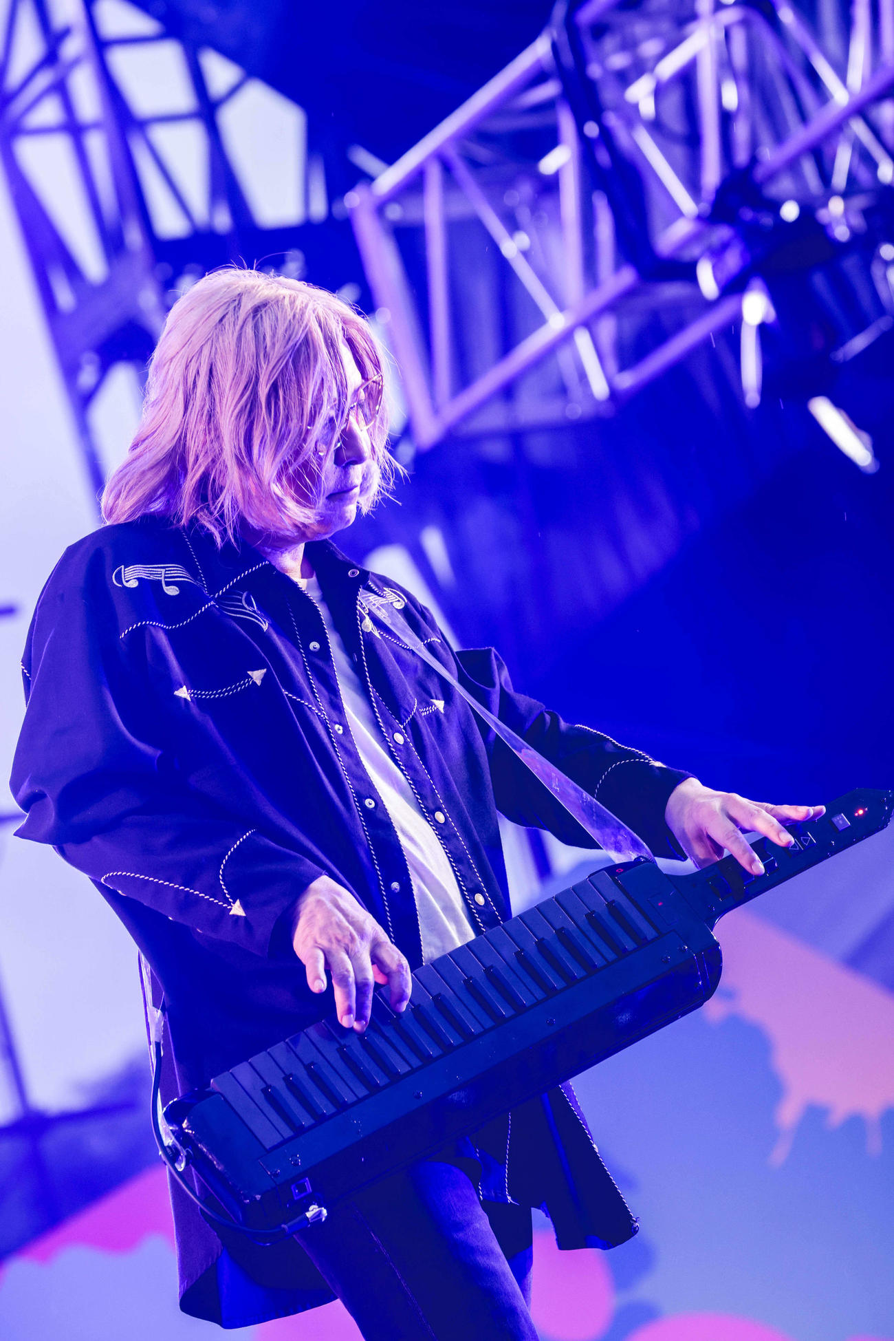 ごぶごぶフェス2日目に出演した小室哲哉（C）GOBU GOBU Festival【撮影：渡邉一生】