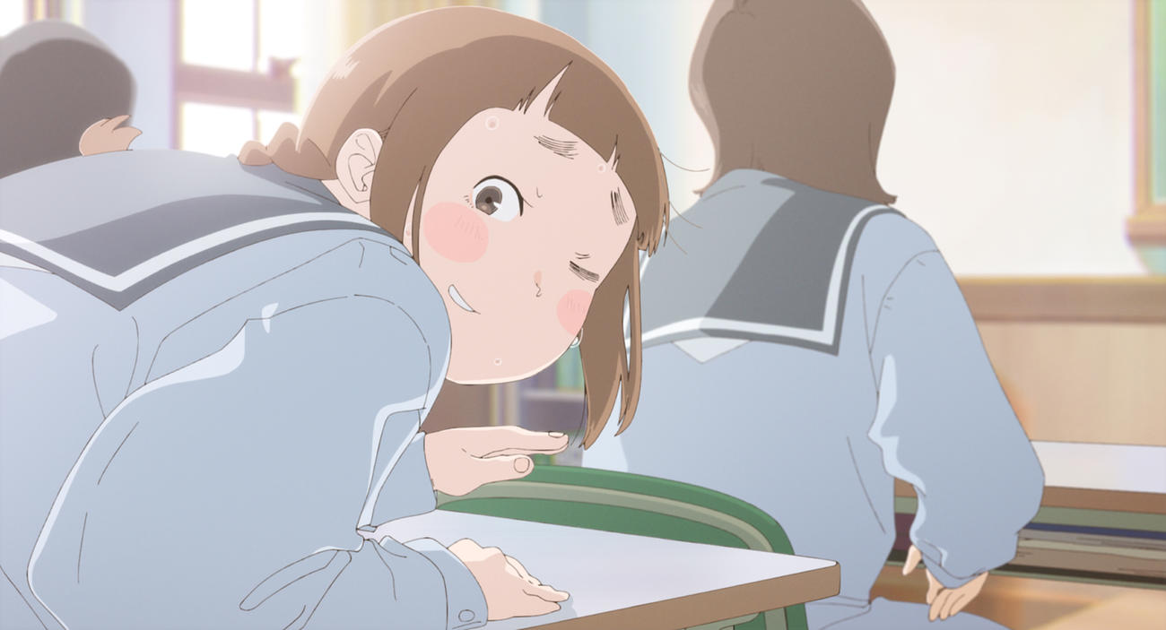 山田尚子監督の最新アニメ映画「きみの色」で、やす子が演じた百道さく（C）2024「きみの色」製作委員会