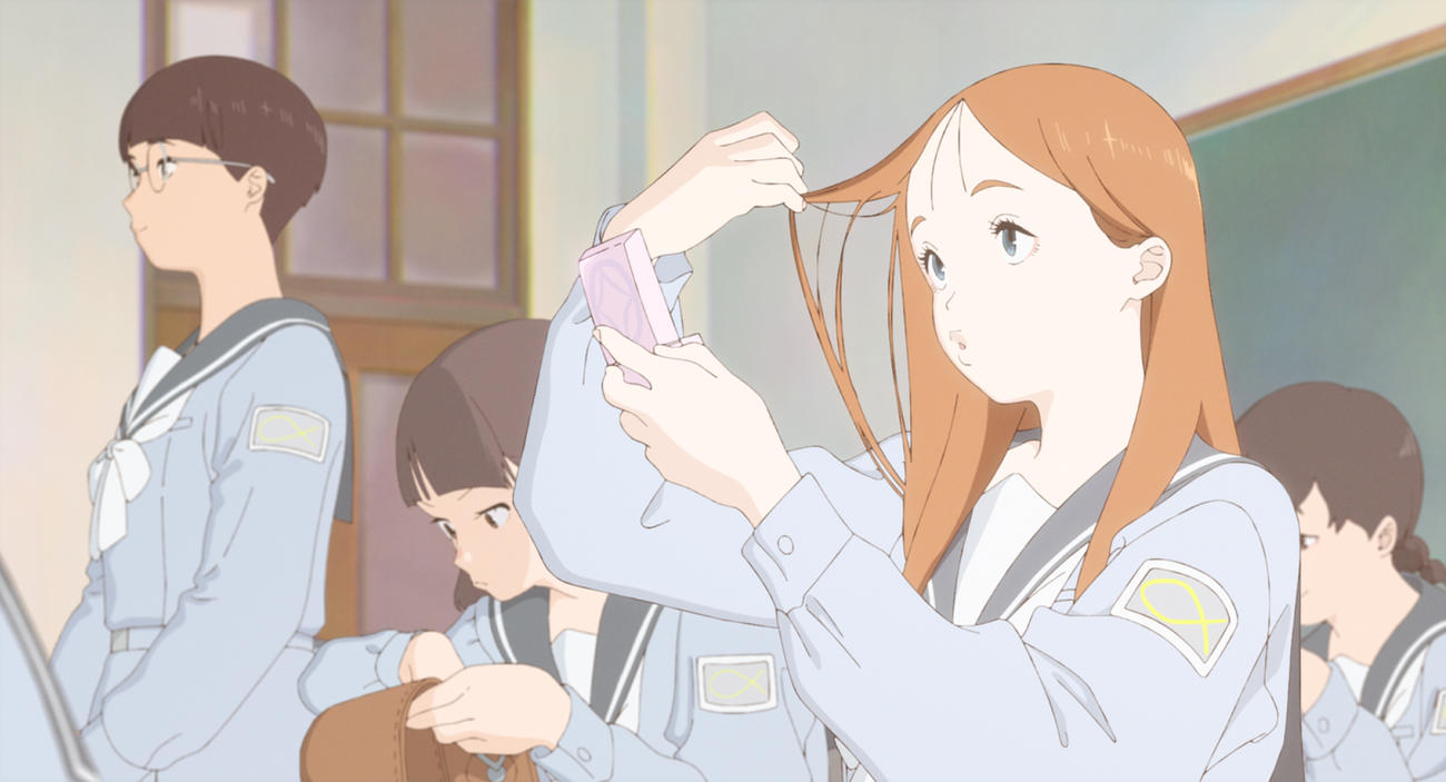 山田尚子監督の最新アニメ映画「きみの色」で寿美菜子が演じた八鹿スミカ（右）（C）2024「きみの色」製作委員会