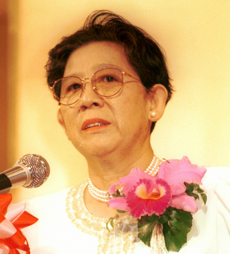 小山内美江子さん（1996年5月撮影）