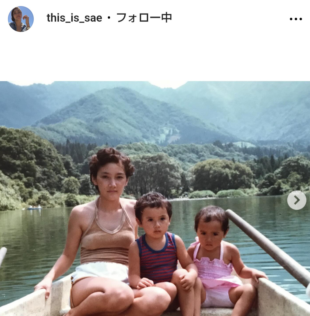 一色紗英のインスタグラムから