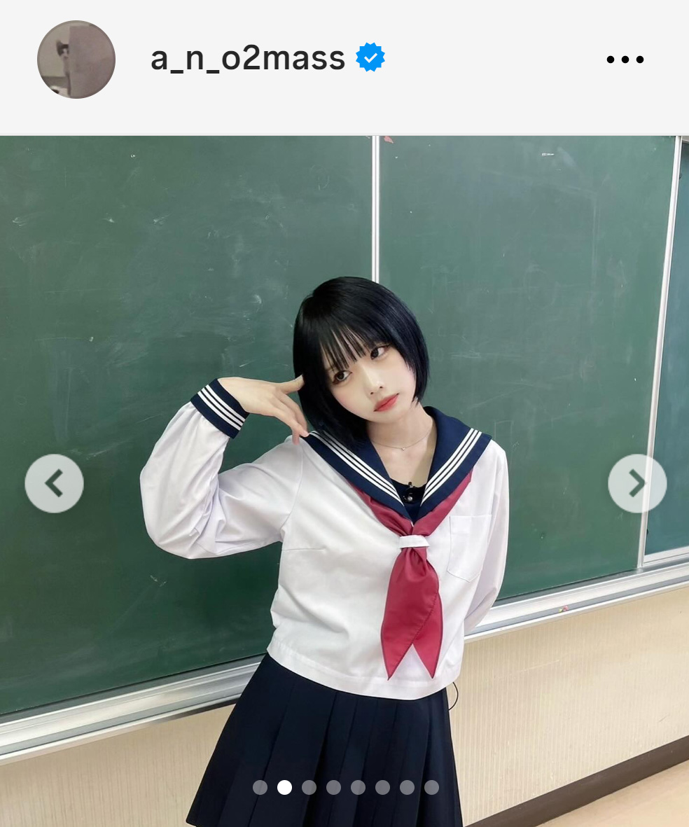 あののインスタグラムから