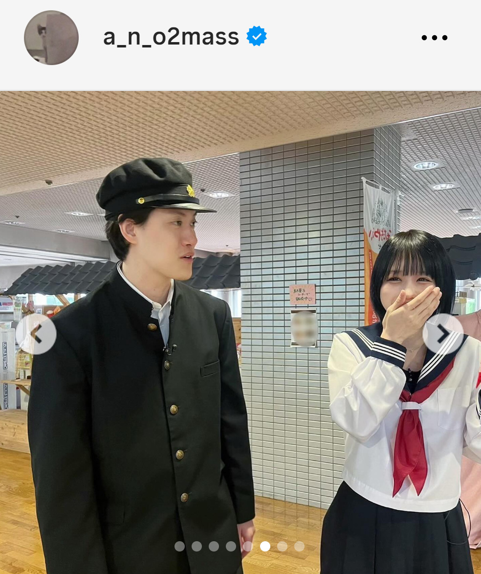 あののインスタグラムから