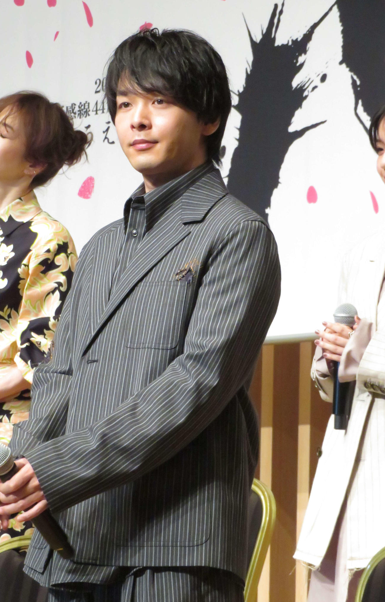 劇団☆新感線44周年興行・夏秋公演　いのうえ歌舞伎「バサラオ」制作発表に出席した中村倫也