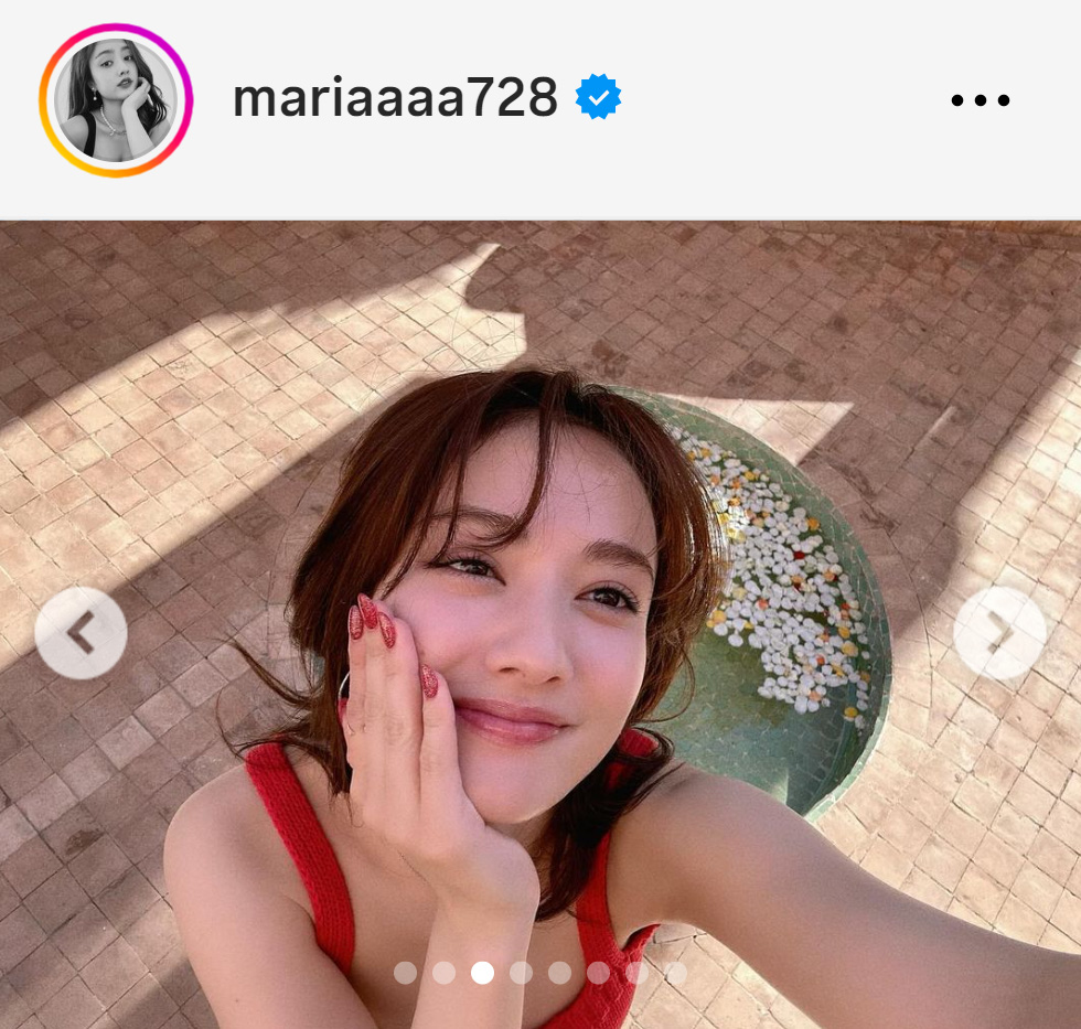 谷まりあのインスタグラムから