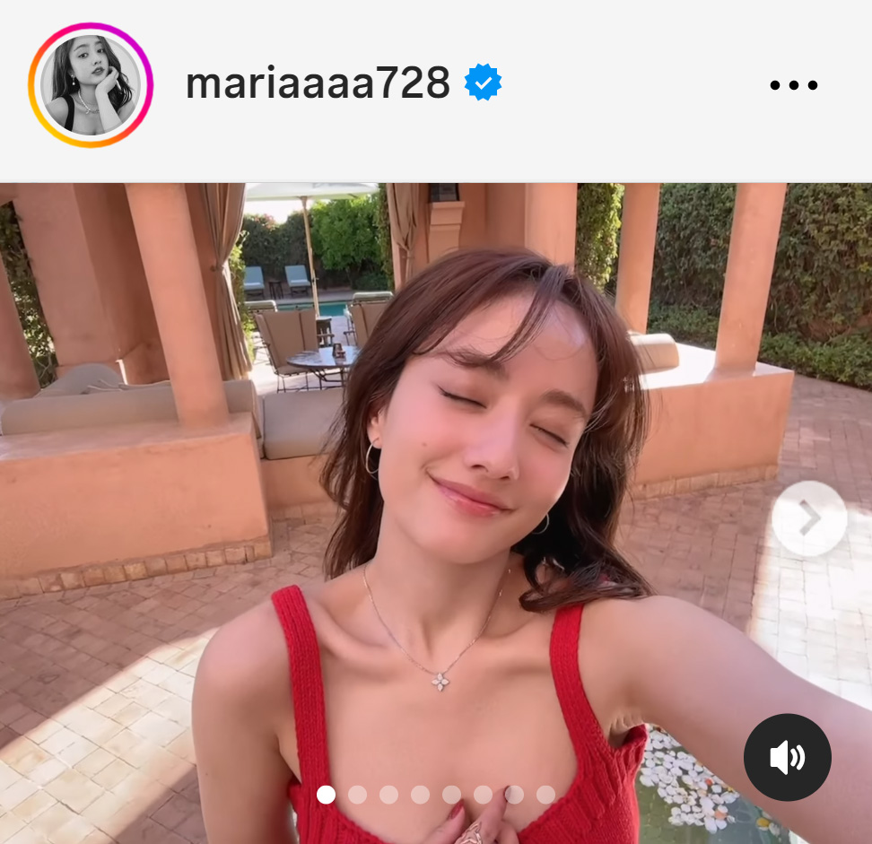 谷まりあのインスタグラムから