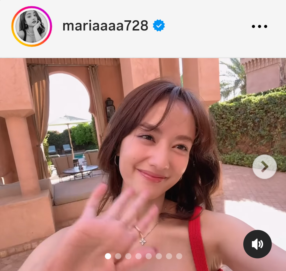 谷まりあのインスタグラムから