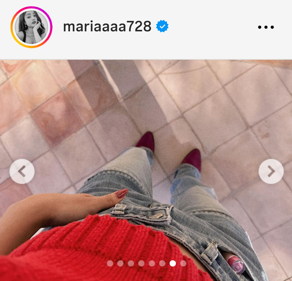谷まりあのインスタグラムから