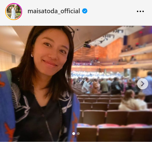 里田まいのインスタグラムから