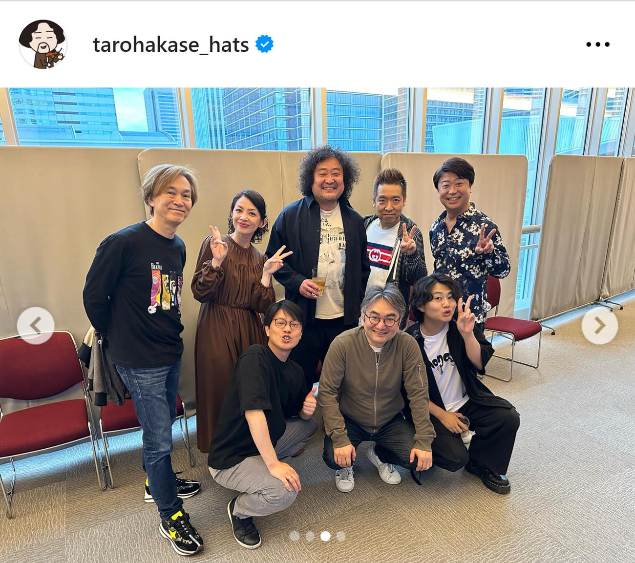 葉加瀬太郎のインスタグラムから
