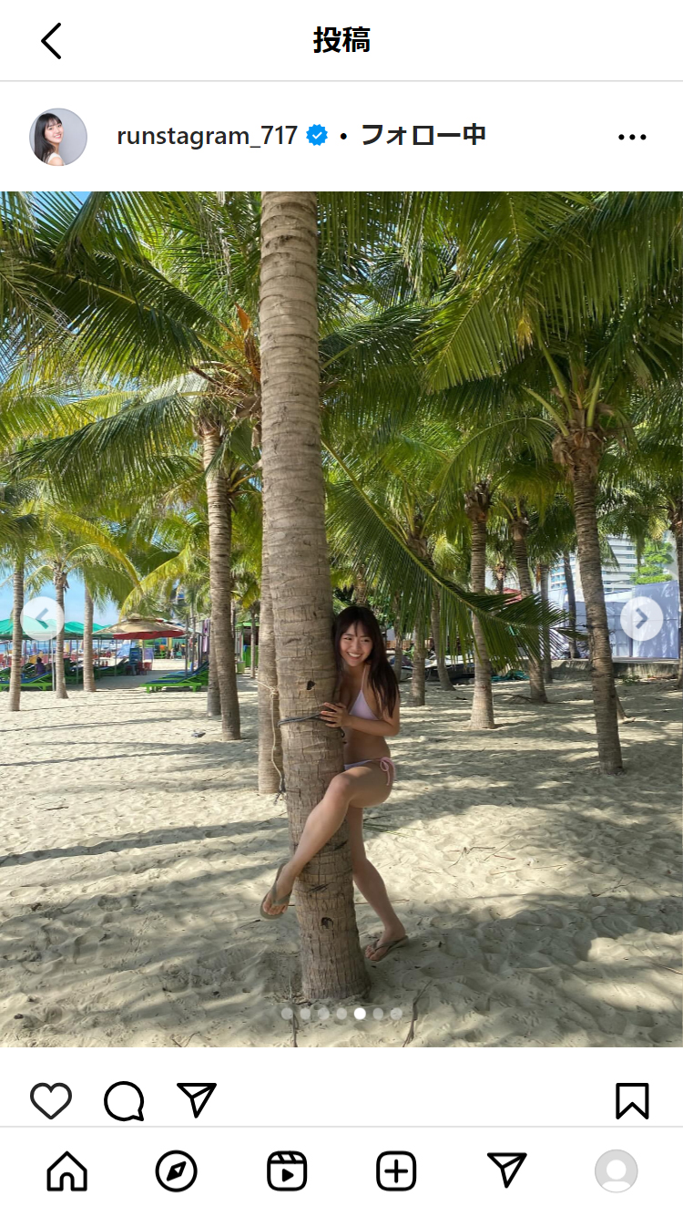 豊田ルナのインスタグラムから
