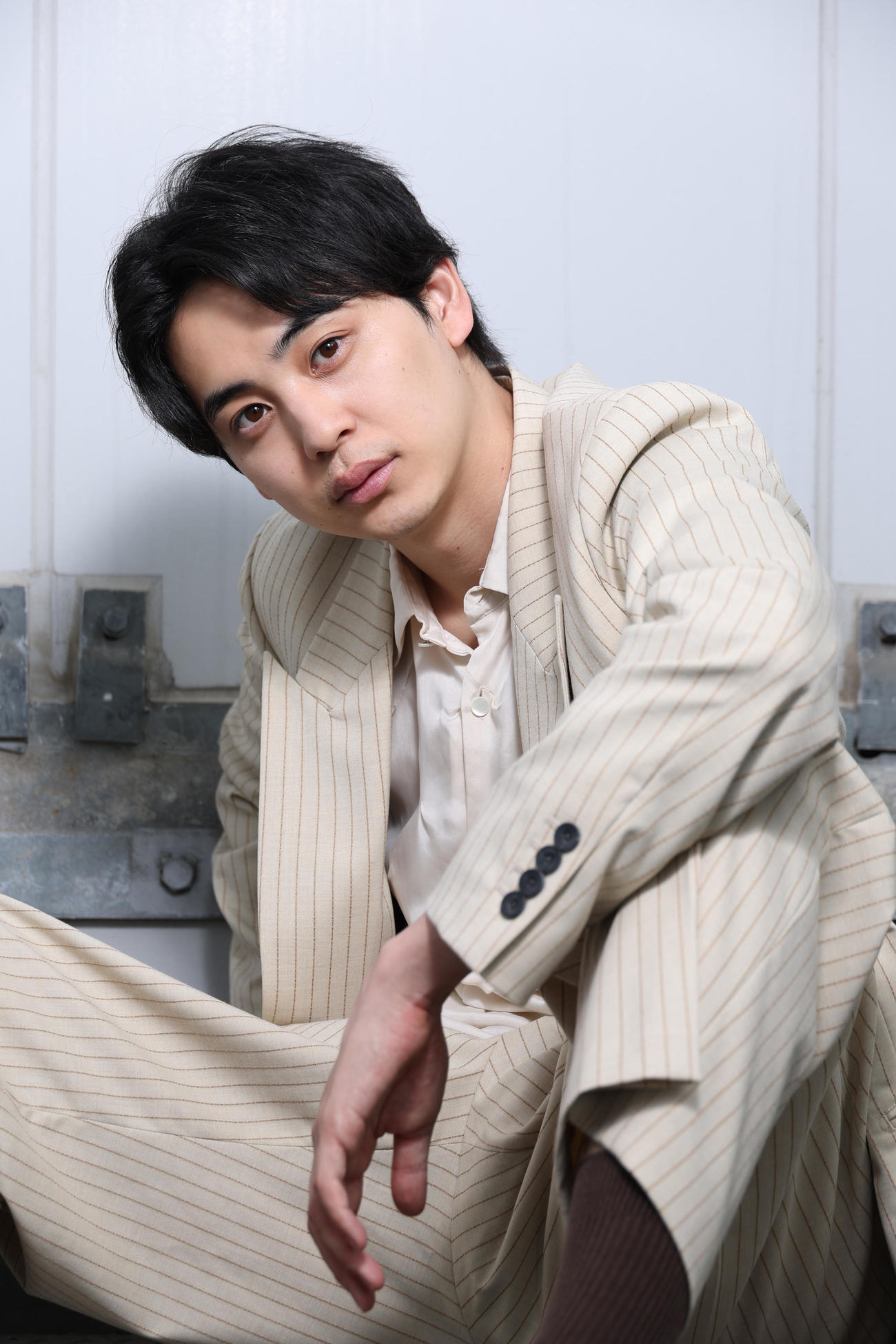 初単独主演映画について語った鈴木志遠（撮影・中島郁夫）