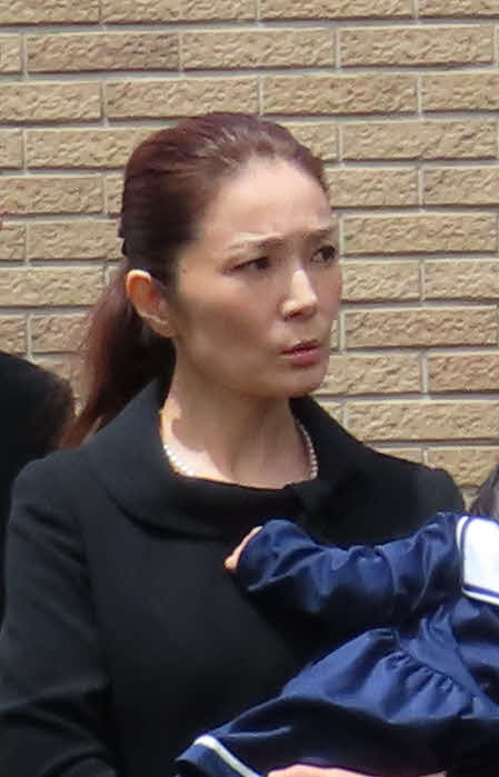 唐十郎さんの告別式に参列したマルシア