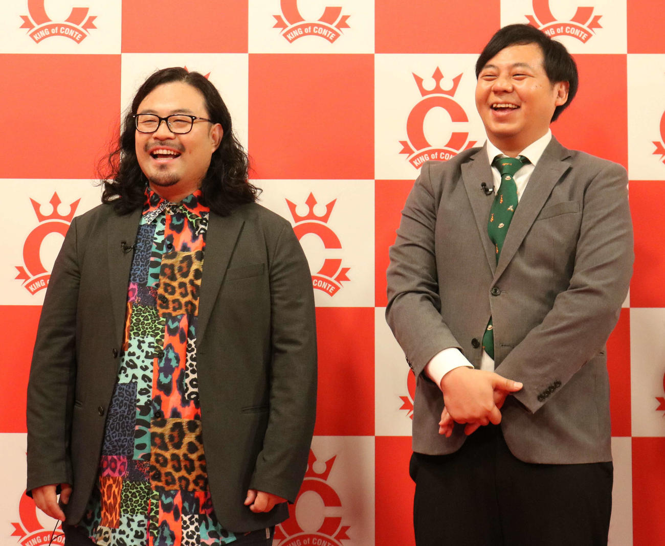 TBS「キングオブコント2024」エントリー表明会見に出席した前回準優勝のカゲヤマ（撮影・塚本光）