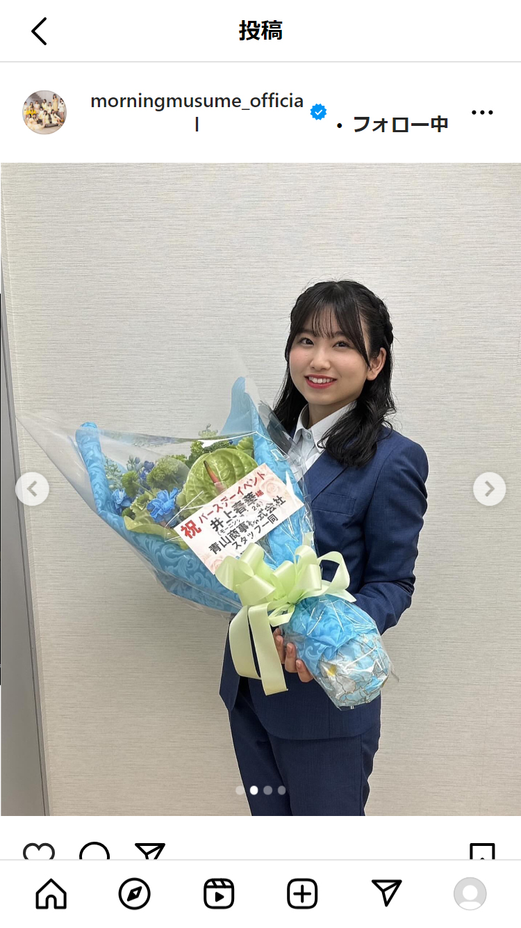 「モーニング娘。’24」公式インスタグラムから