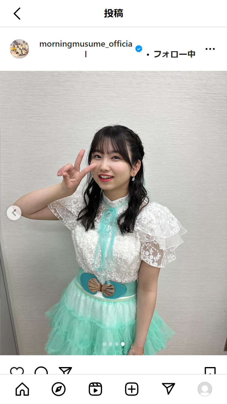「モーニング娘。’24」公式インスタグラムから