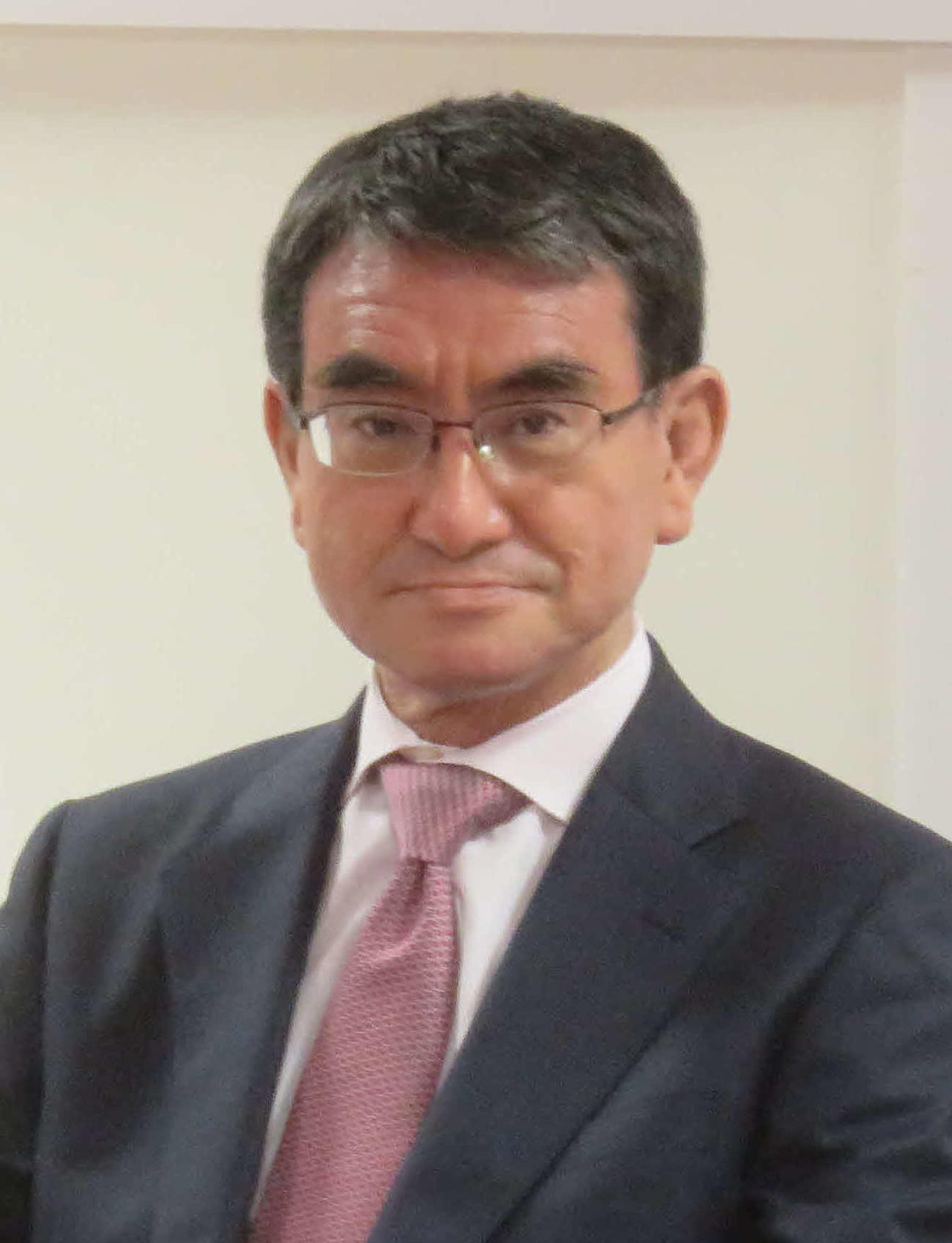 河野太郎氏（2021年9月21日撮影）