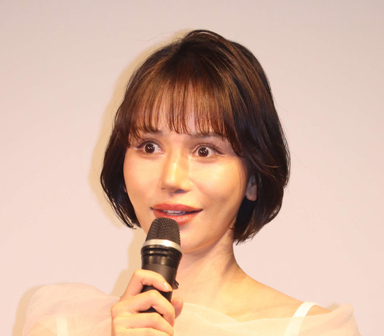 株式会社ORSO「DRONE STAR PARTY」記者発表会に出席した水沢アリー（2023年6月撮影）