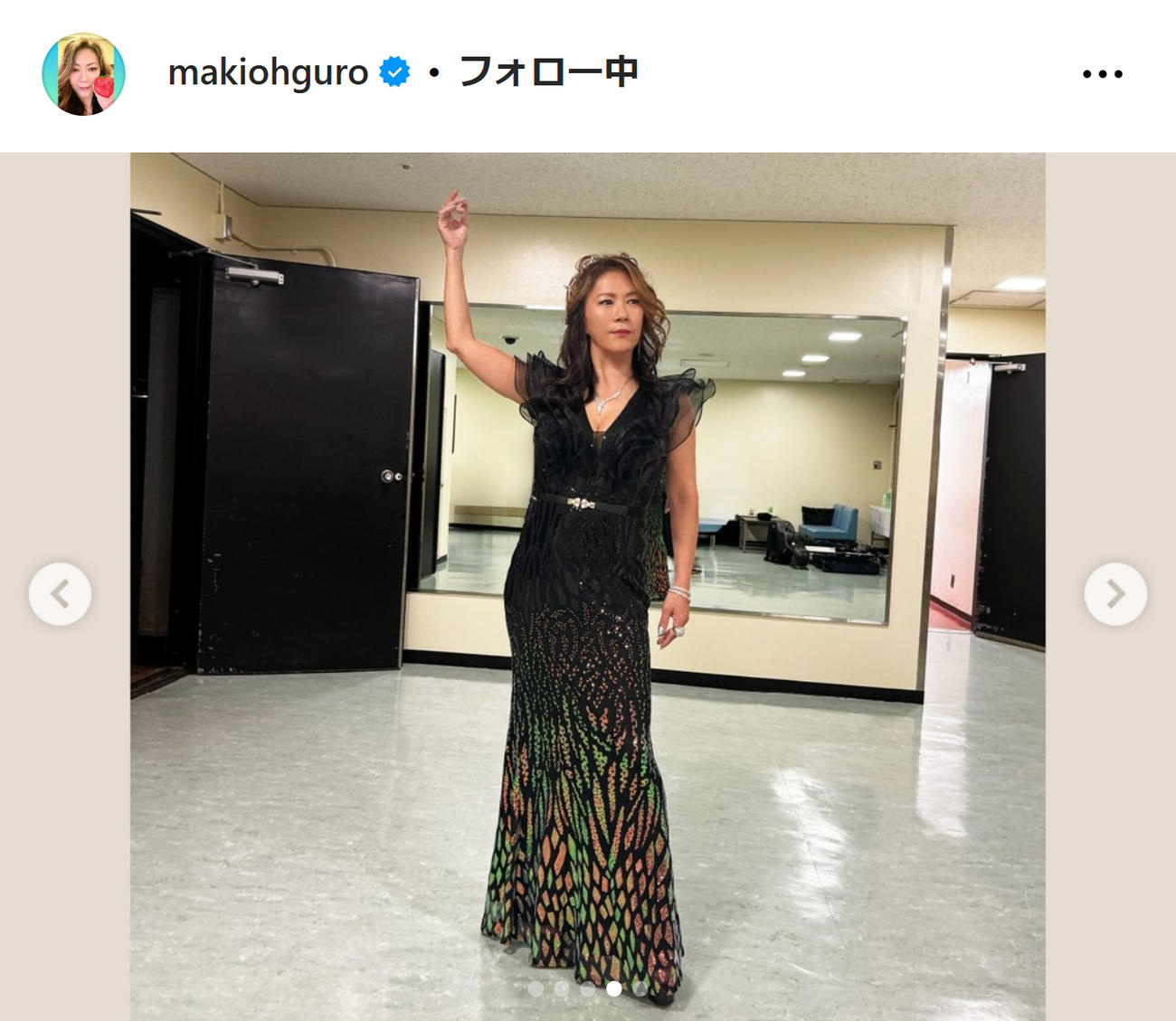 大黒摩季のインスタグラムから