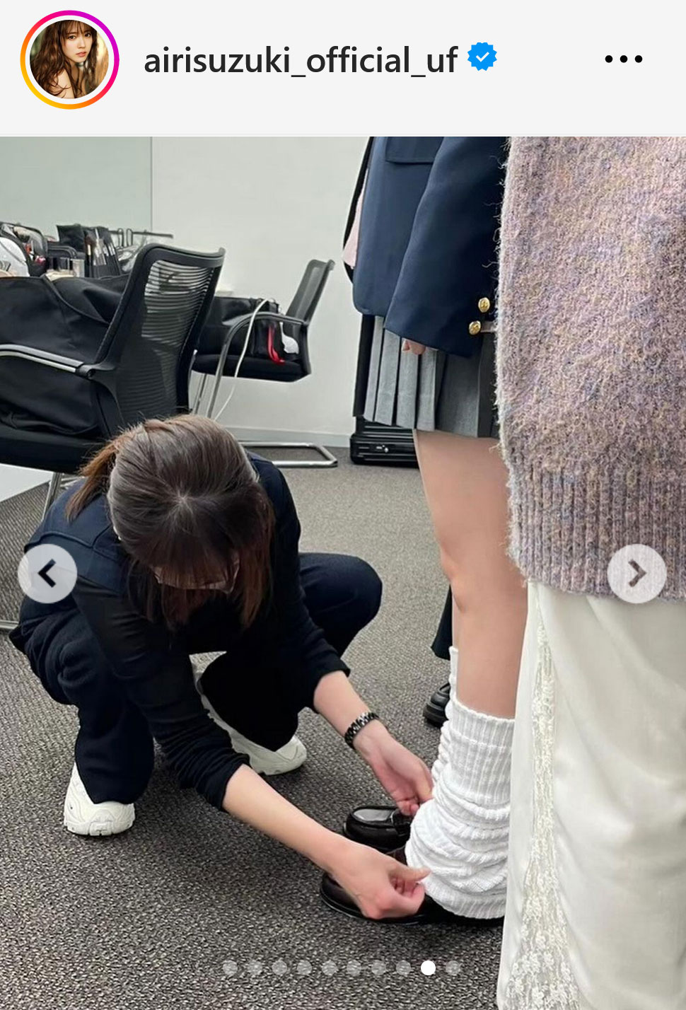 鈴木愛理インスタグラムから