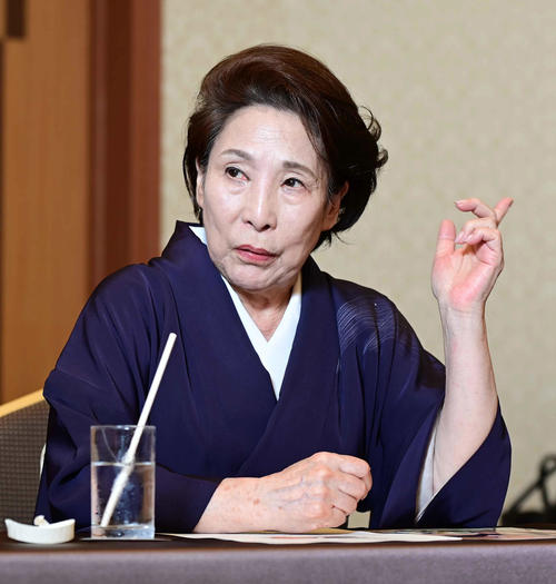 波乃久里子、父17代目中村勘三郎の親バカぶり回顧「頼むから久里子をきれいに撮ってくれ」