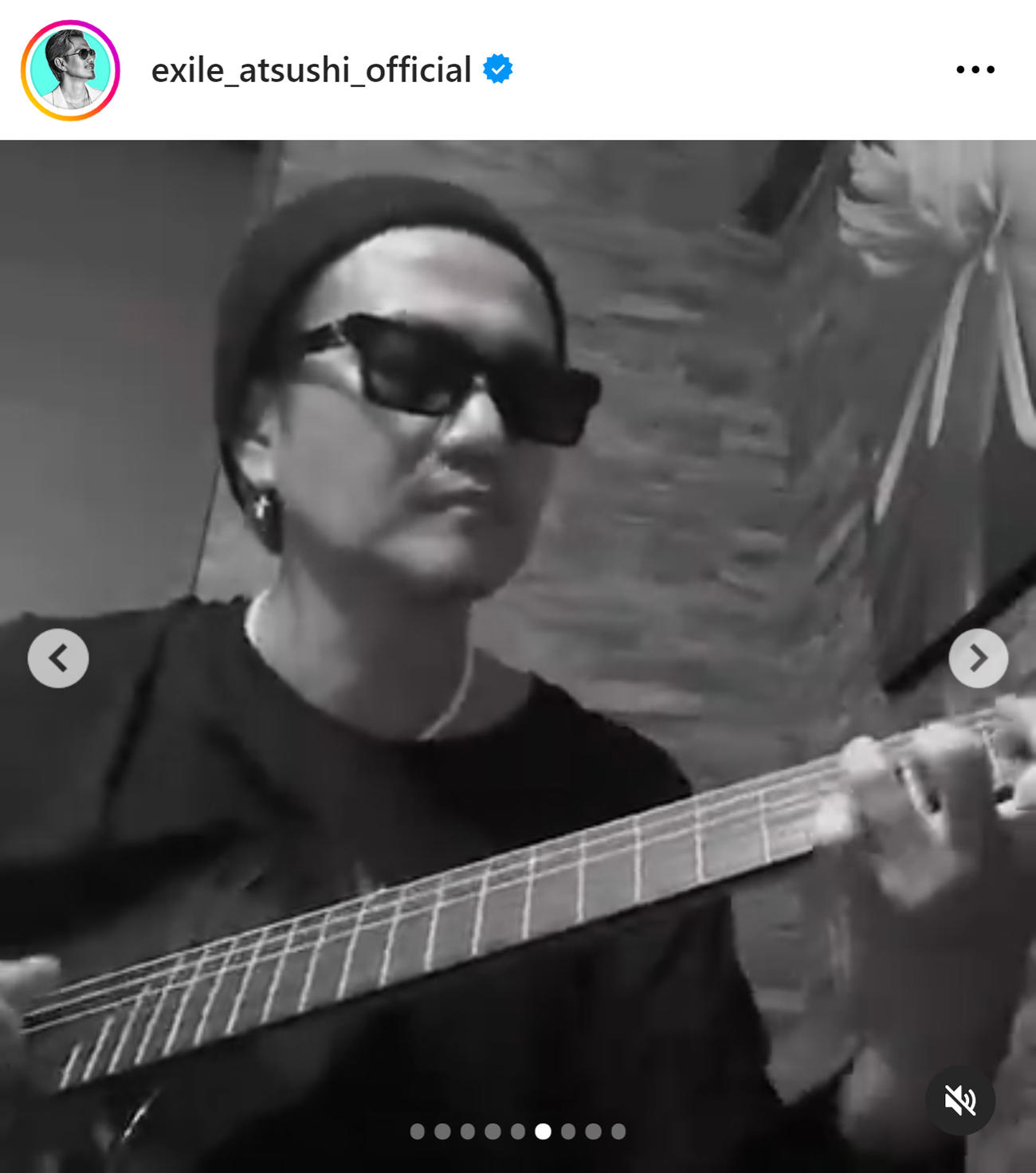 EXILE ATSUSHIのインスタグラムから