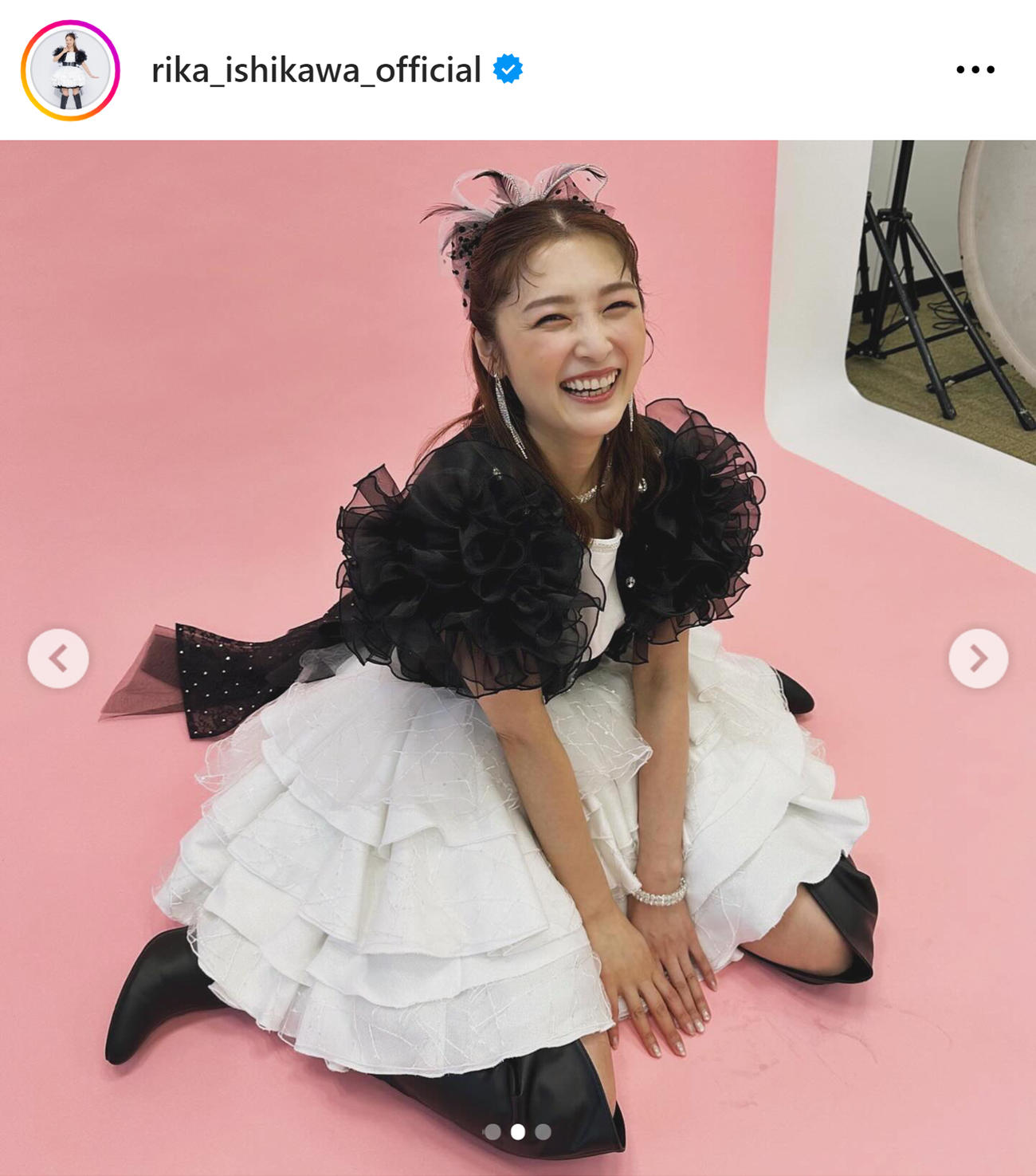 石川梨華のインスタグラムから