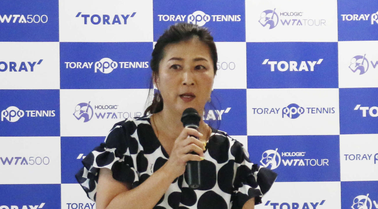 沢松奈生子氏（2022年8月撮影）